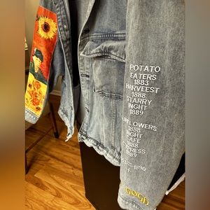 Van Gogh Leman Light Wash Denim Jacket